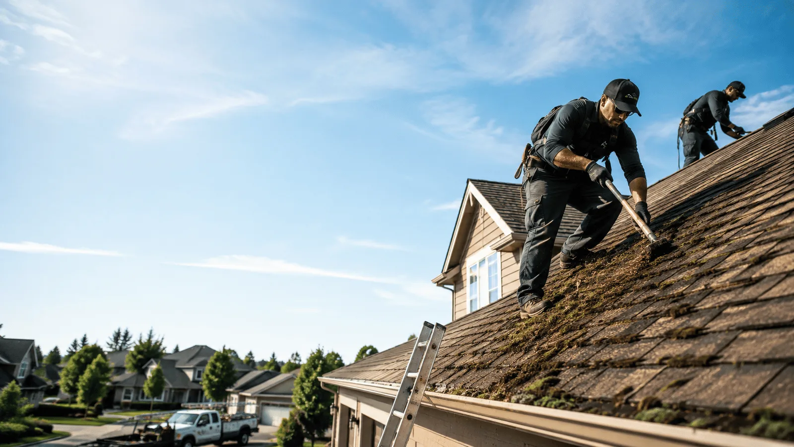 Roof Moss Removal in Rowe, NM near me